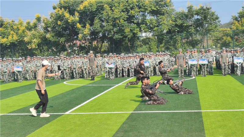 吉安市理工技工學(xué)校2021級(jí)新生國(guó)防素養(yǎng)訓(xùn)練活動(dòng)圓滿結(jié)束